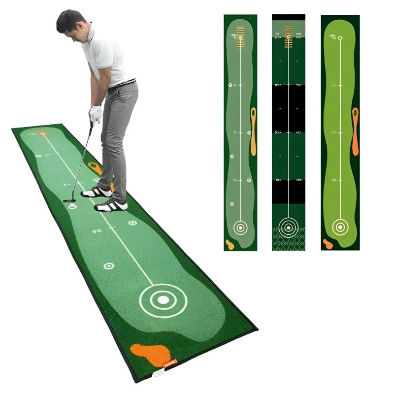 Upgrade Your Putting Game: Washable, Anti-Slip Golf Mat