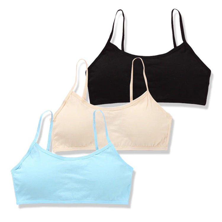 Student Bra Soft Children Sport Vest Girls TeenagerGirl's Sport Bras24 Hour Sport