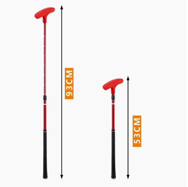 Adjustable Two-Way Mini Golf Putter Ambidextrous Design