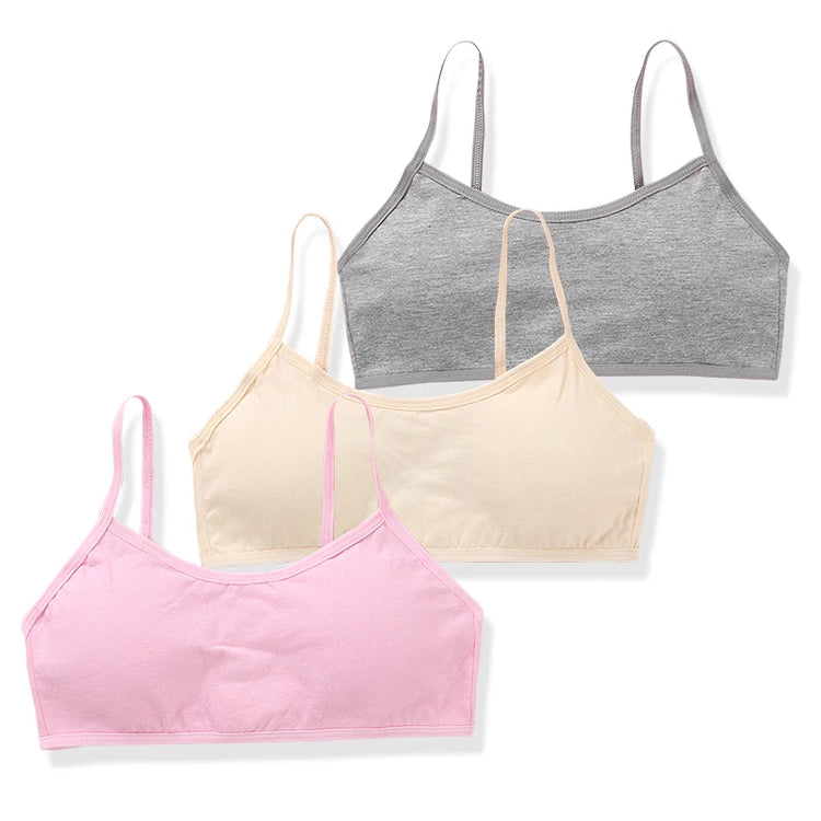 Student Bra Soft Children Sport Vest Girls TeenagerGirl's Sport Bras24 Hour Sport