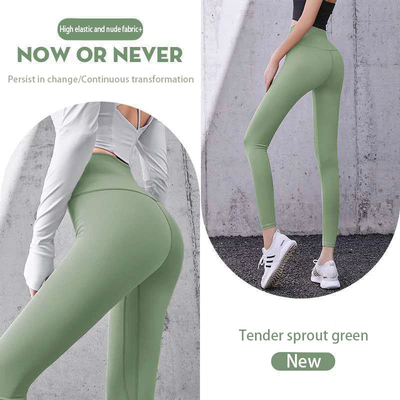 High-Waisted Butt-Lifting Workout Leggings