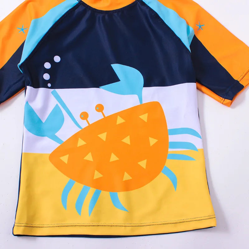 Sunscreen-Friendly Boy's Swimsuit