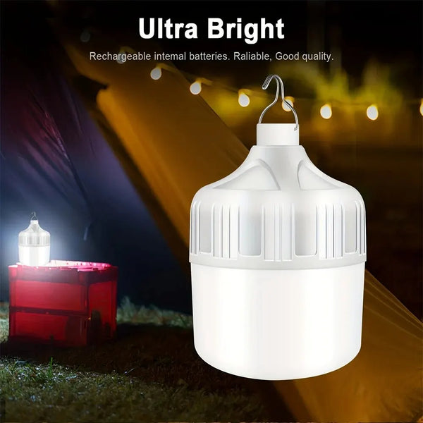 USB Rechargeable Led Bulb Portable Camping Light