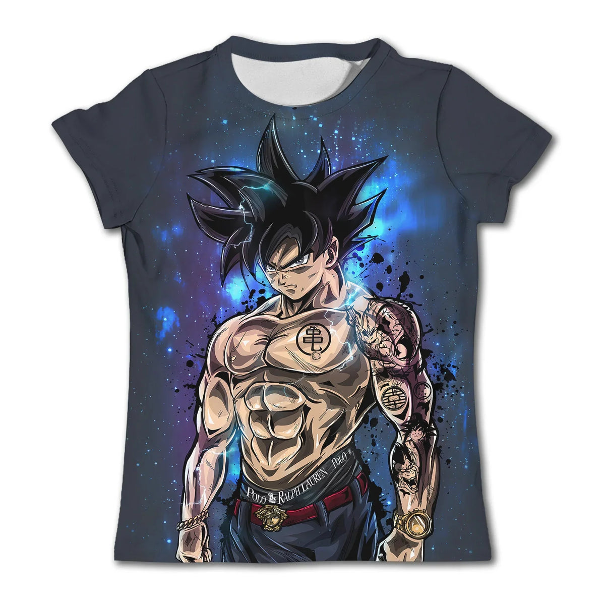 Boys Dragon Ball Goku & Vegeta Summer Anime T-Shirt