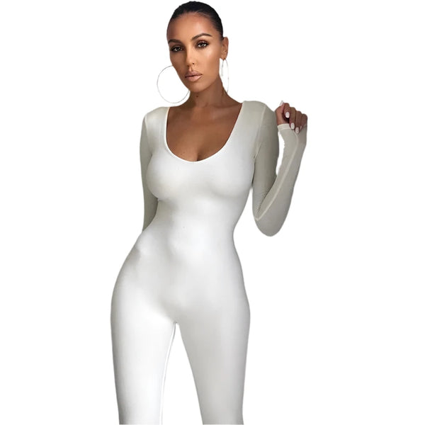 Breathable Bodycon Jumpsuit