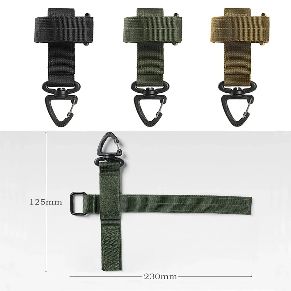 Multi-Functional Nylon Gear Hook for Outdoor Enthusiasts