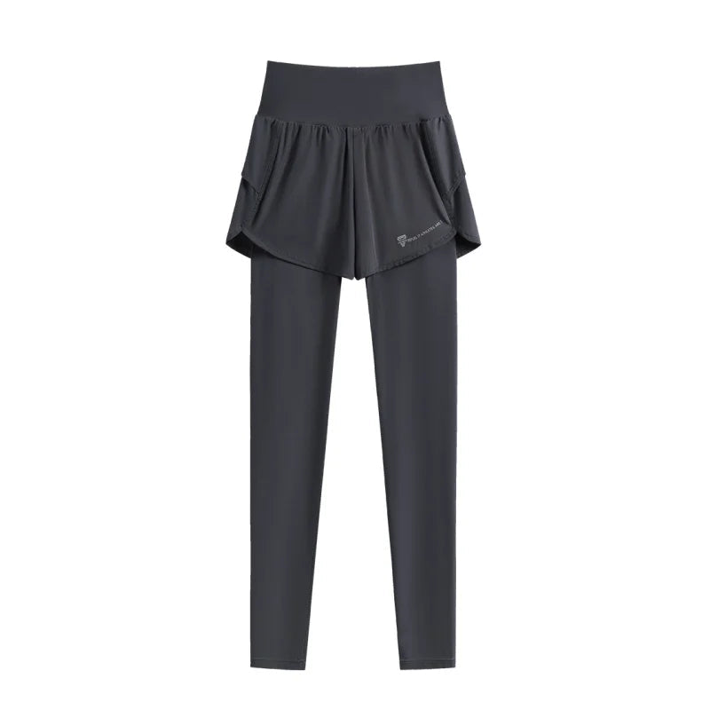 Women's Gym Sets: High-Waisted Leggings & Jacket