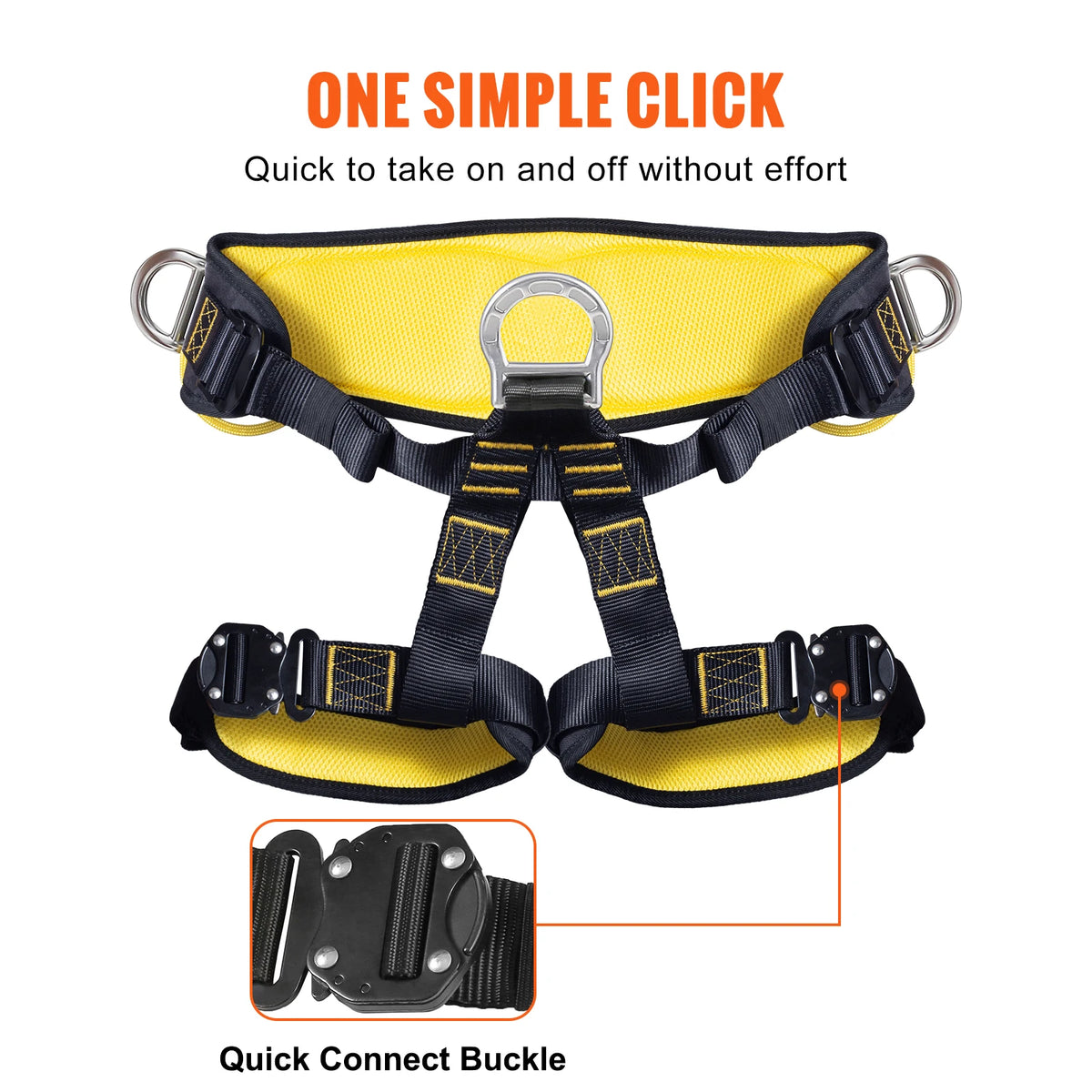 Half-Body Safety Harness Multi-Purpose Rock & Tree Climbing