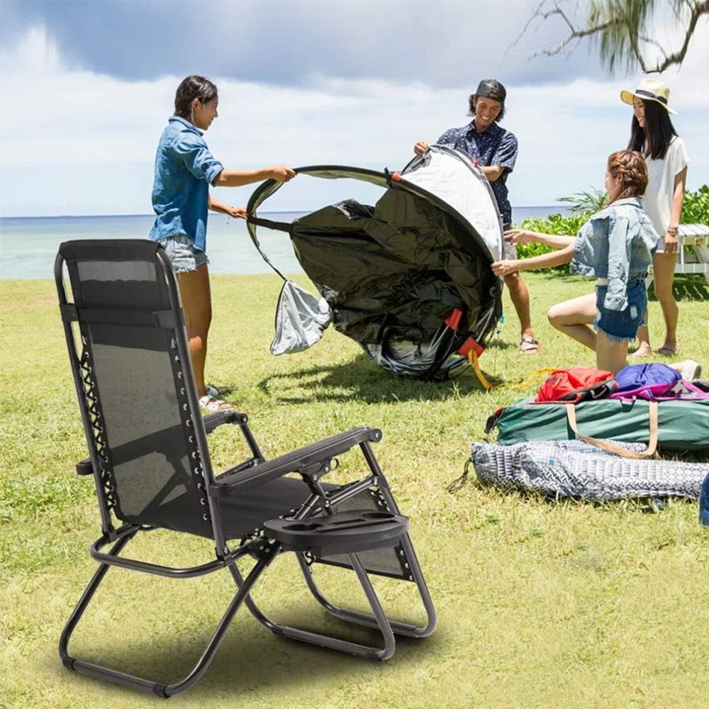 Adjustable Folding Outdoor Lounge Chairs