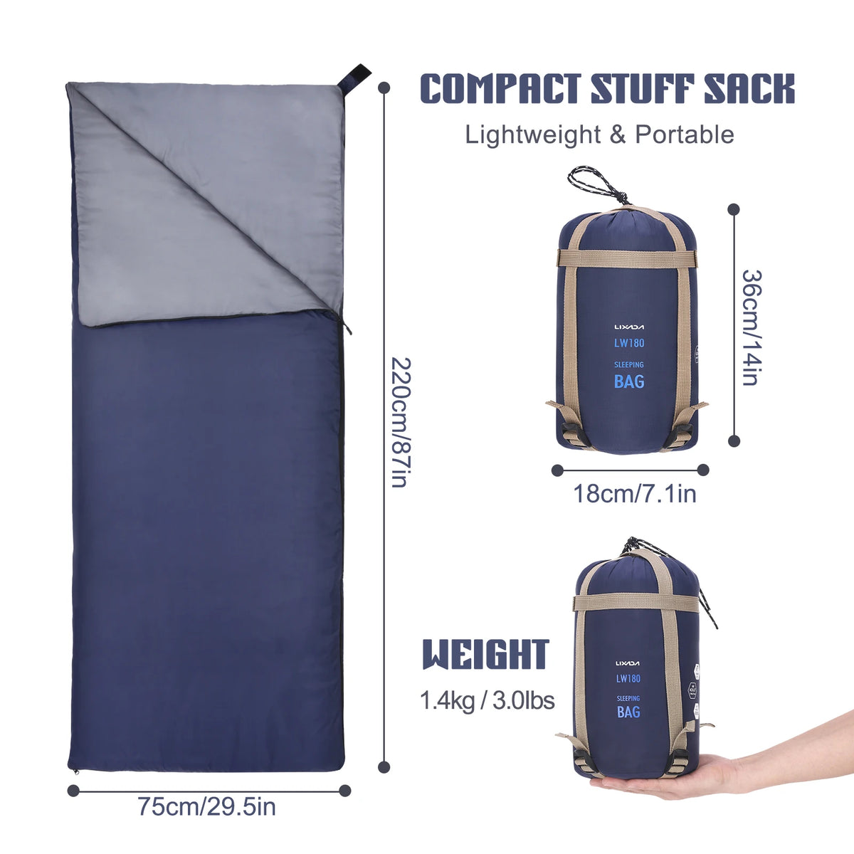 Portable Sleeping Bag for Outdoor Adventures