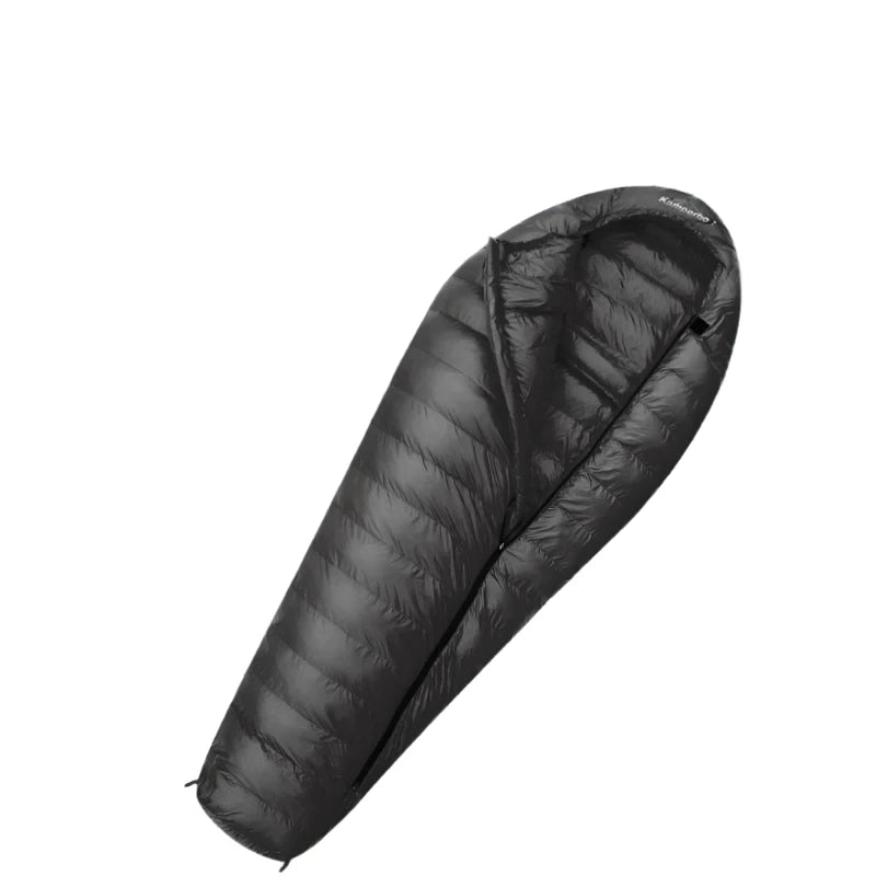 Compact, Lightweight Sleeping Bag with Goose Down Insulation