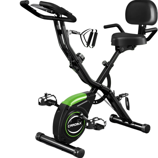 4-in-1 Folding Exercise Bike: Compact Home Gym Solution