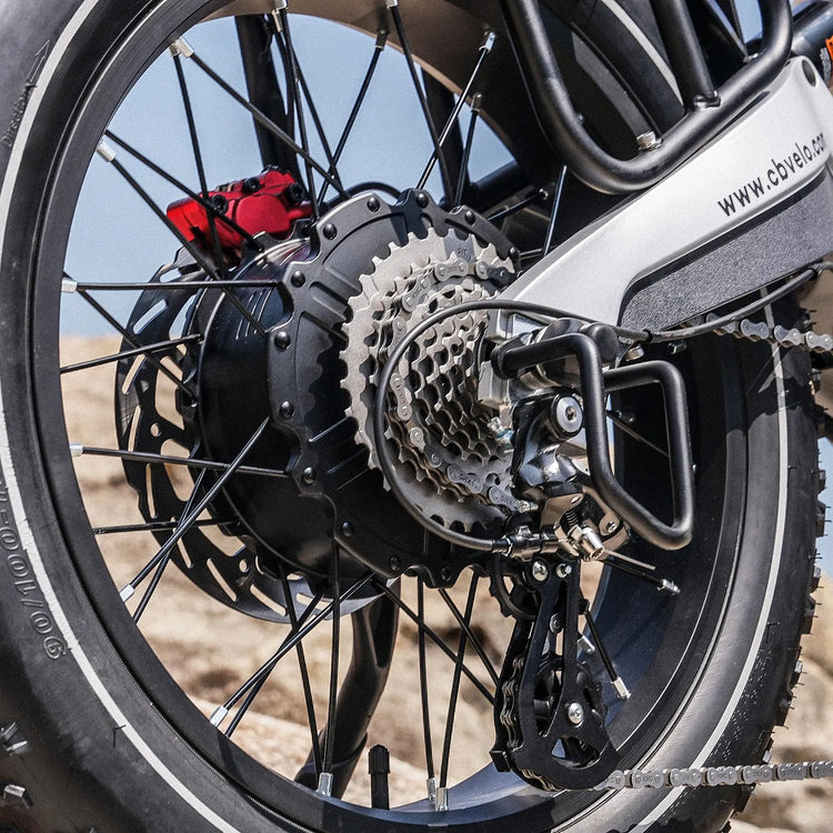 Cybervelo EK6 Max E-Bike 40Ah, 30+ MPH & 150 Mi Range