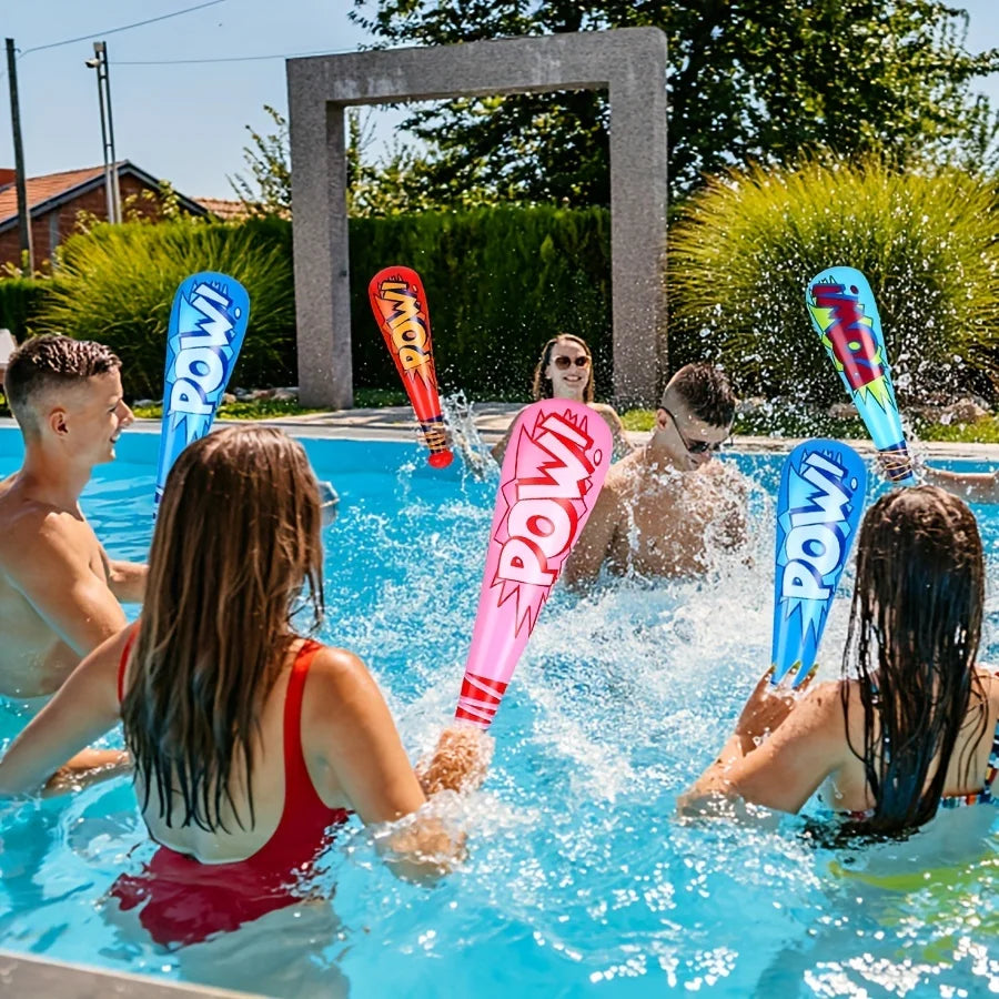 Inflatable Baseball Bats for Pool Fun