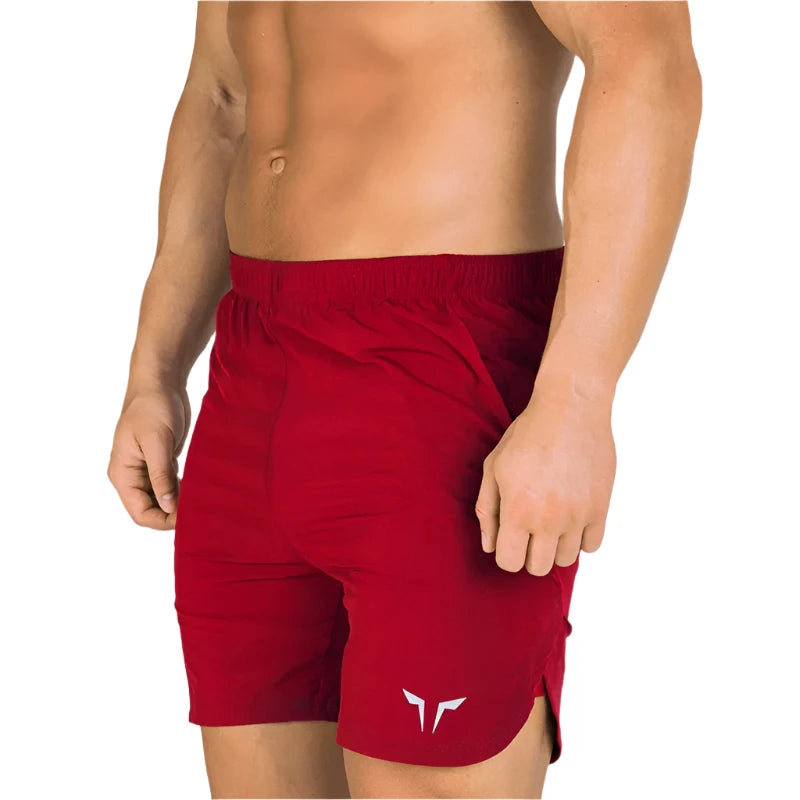 Men's Quick-Dry Breathable Woven Shorts - Gym, Workout, Summer