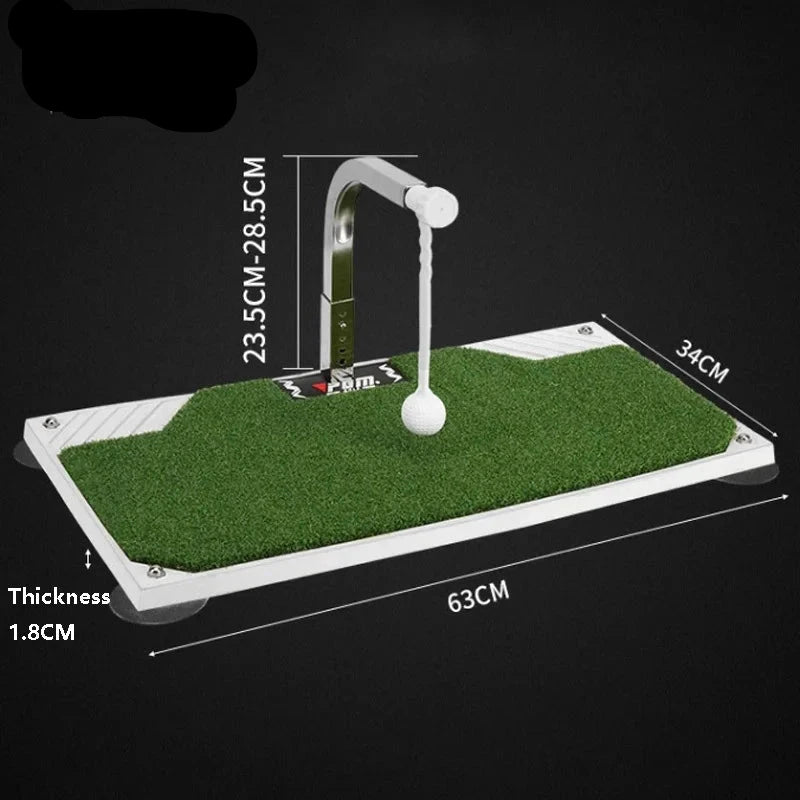 Perfect Your Swing: 360° Rotating Golf Practice Mat