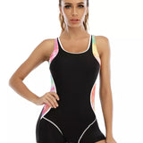 Supportive Patchwork Swimwear for Women