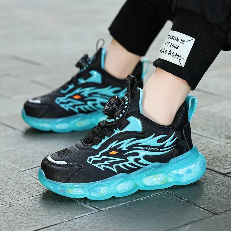 Boys' Platform Sneakers Comfortable Stylish & Perfect for Schoolkid's shoes24 Hour Sport