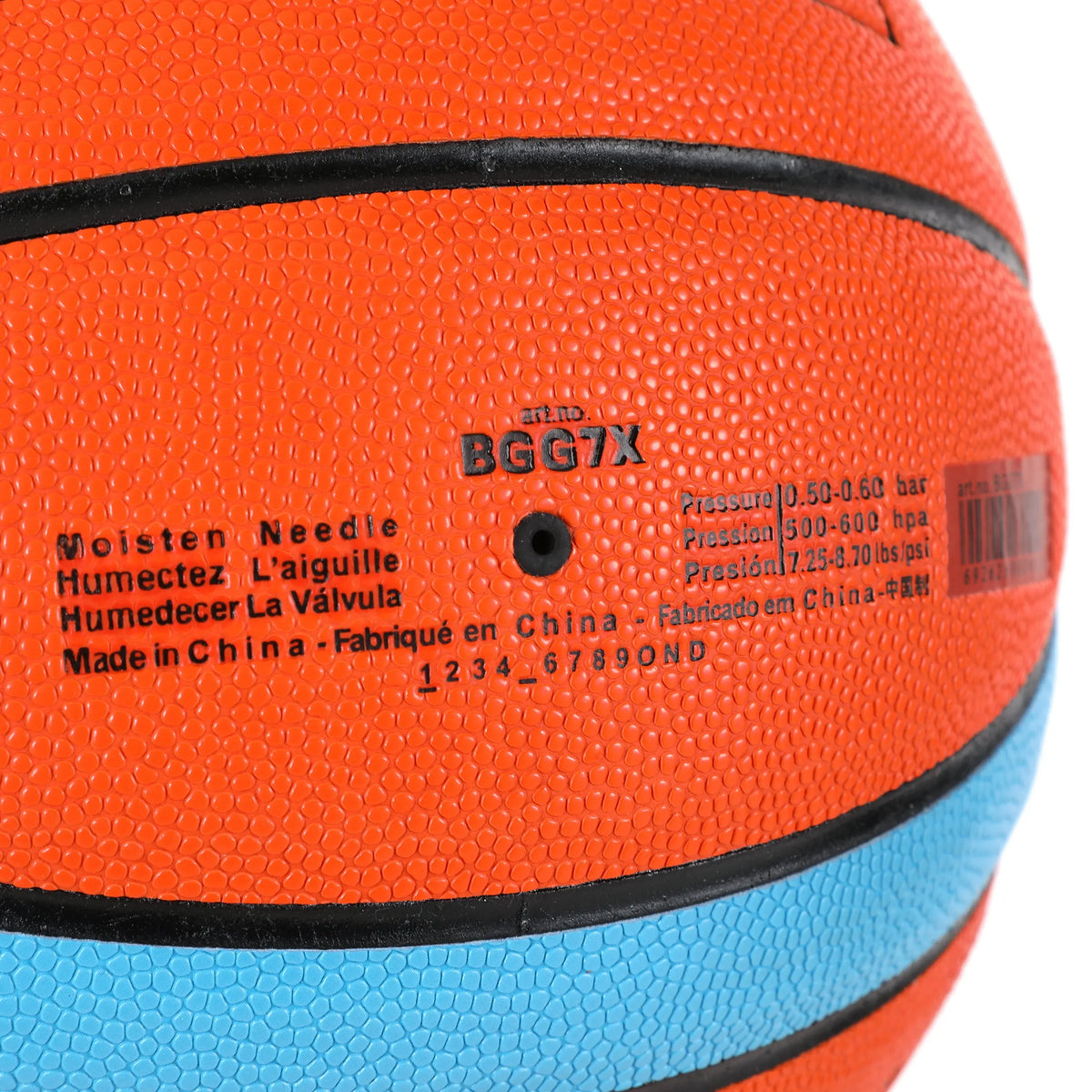 Molten GG7X Basketball (Sizes 7, 6, & 5)