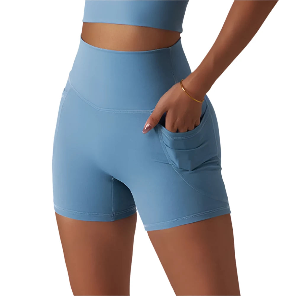 High-Waisted Yoga Shorts for Women






