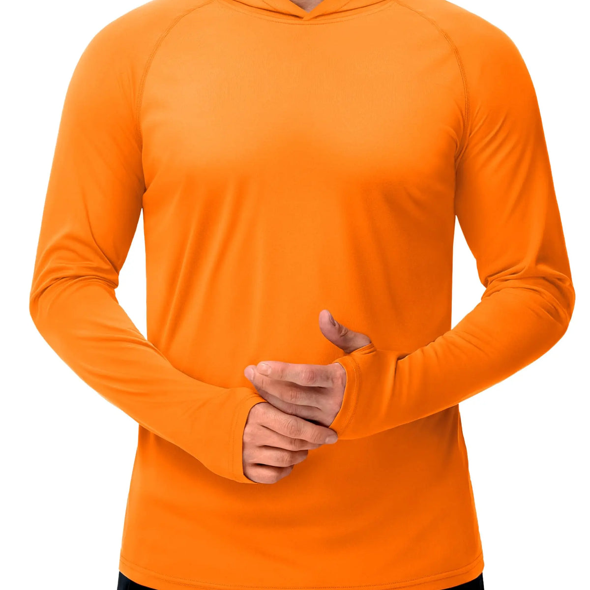 Men’s Long Sleeve Sun Protection Hoodie with UV-Proof