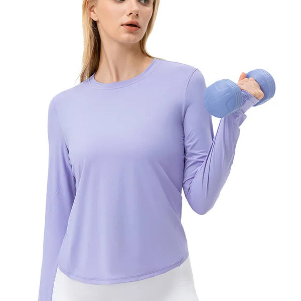 Women's Ice Silk Running & Yoga T-Shirt