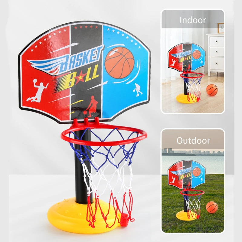 Toddler Basketball Stand with Backboard and Rim