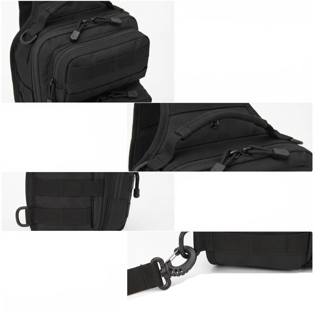Compact Tactical Sling Backpack One-Shoulder Daypack