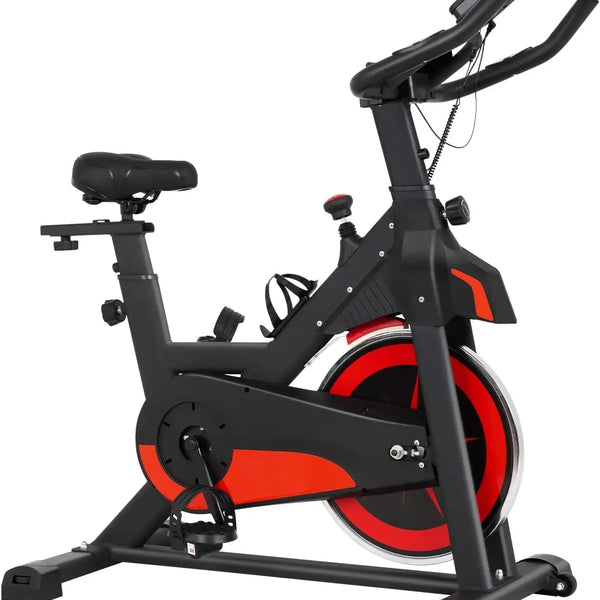 Stationary Exercise Bike with Comfortable Seat
