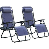 Outdoor Reclining Chairs with Cup Holders
