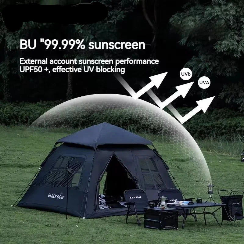 Waterproof, Two-Door Camping Tent