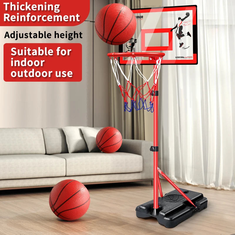 Space-Saving Indoor Basketball Hoop - Easy Installation