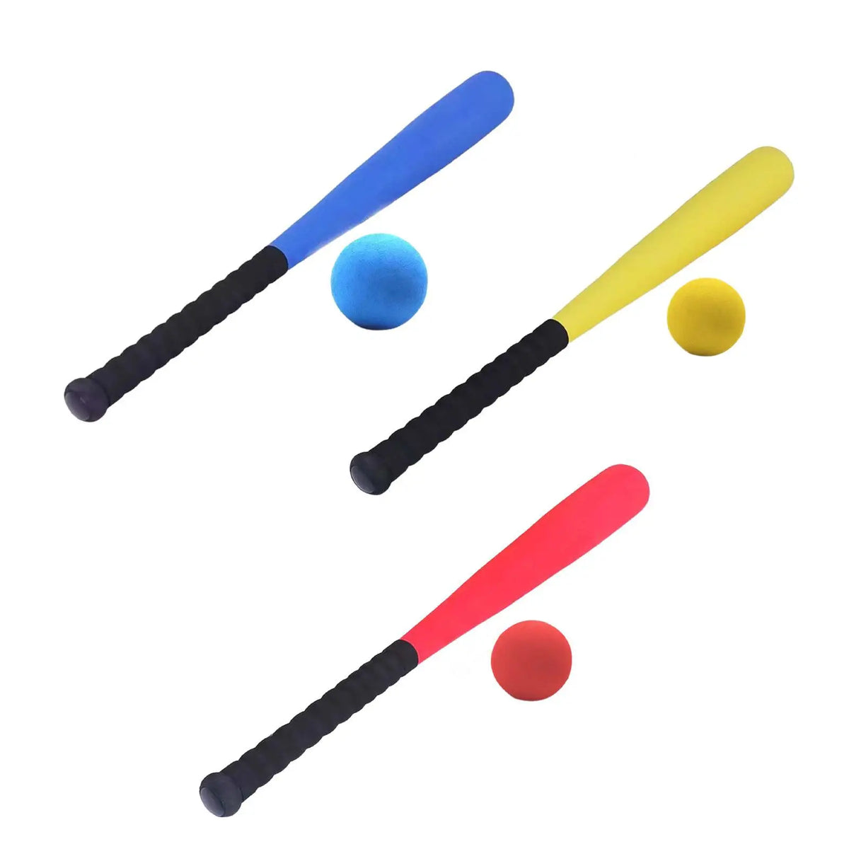 Lightweight Kids' Foam Baseball Bat and Ball Set