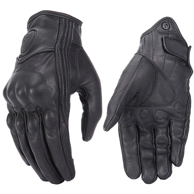 Retro Real Leather GlovesBicycle Accessories24 Hour Sport
