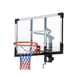 Adjustable Wall-Mounted Outdoor Basketball Hoop
