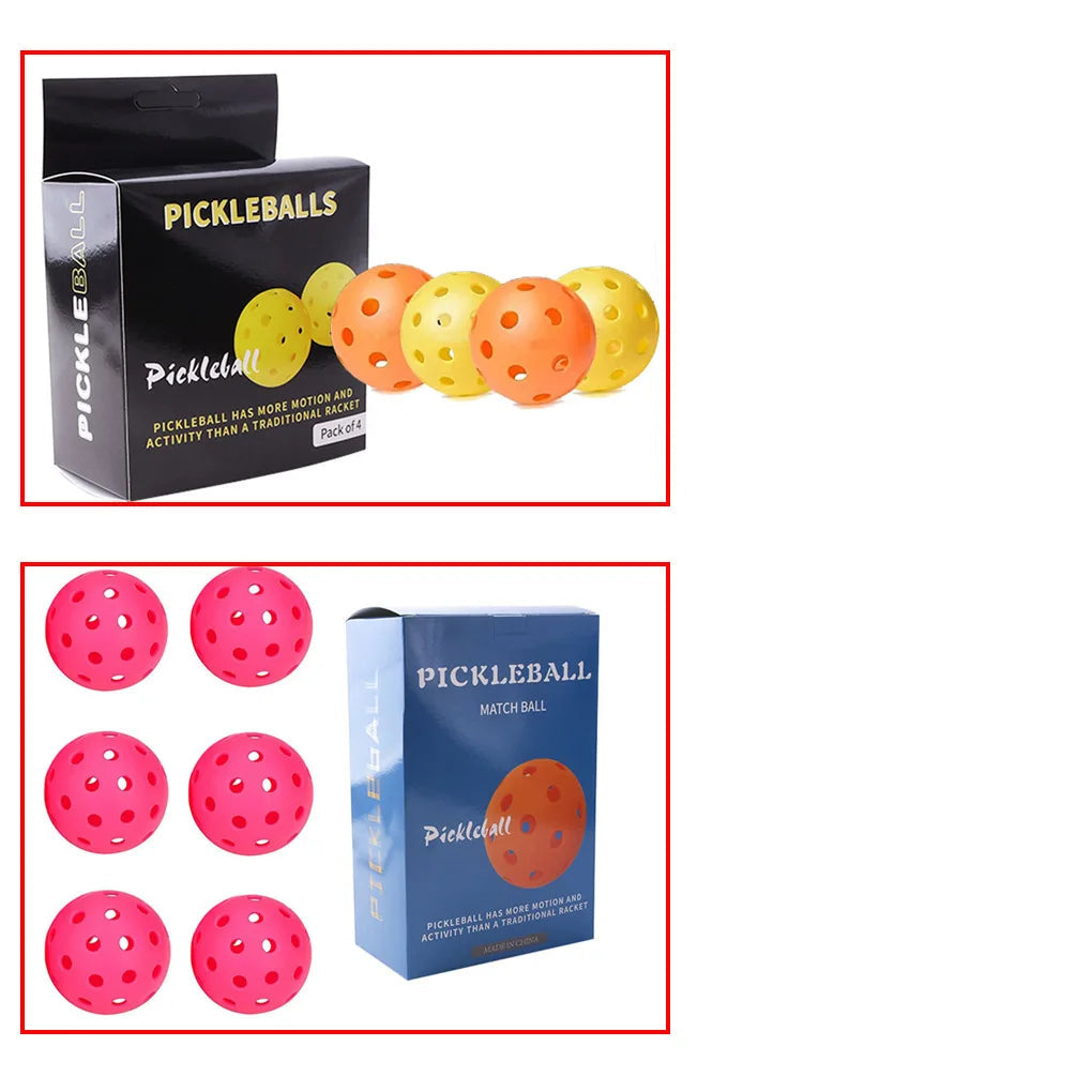 6 Pack PE Material Golf Hole Balls - High Elastic for Training