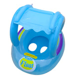 Safe and Fun: Baby Swim Ring with Sun Protection
