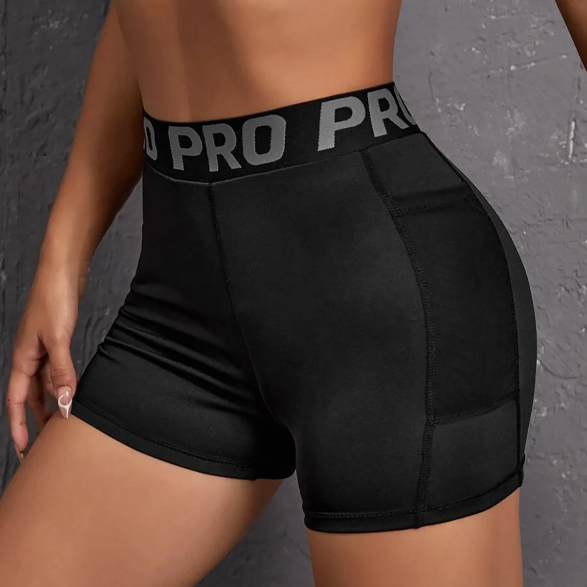 High-Waisted Women's Squat-Proof Yoga Shorts