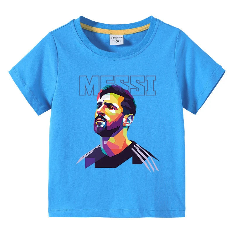 Messi Avatar Kids' Summer Sport T-Shirt