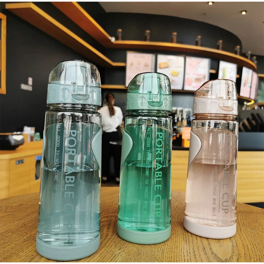 570ML Plastic Water Bottles BPA Free Outdoor Sports Water Cup Water Mug