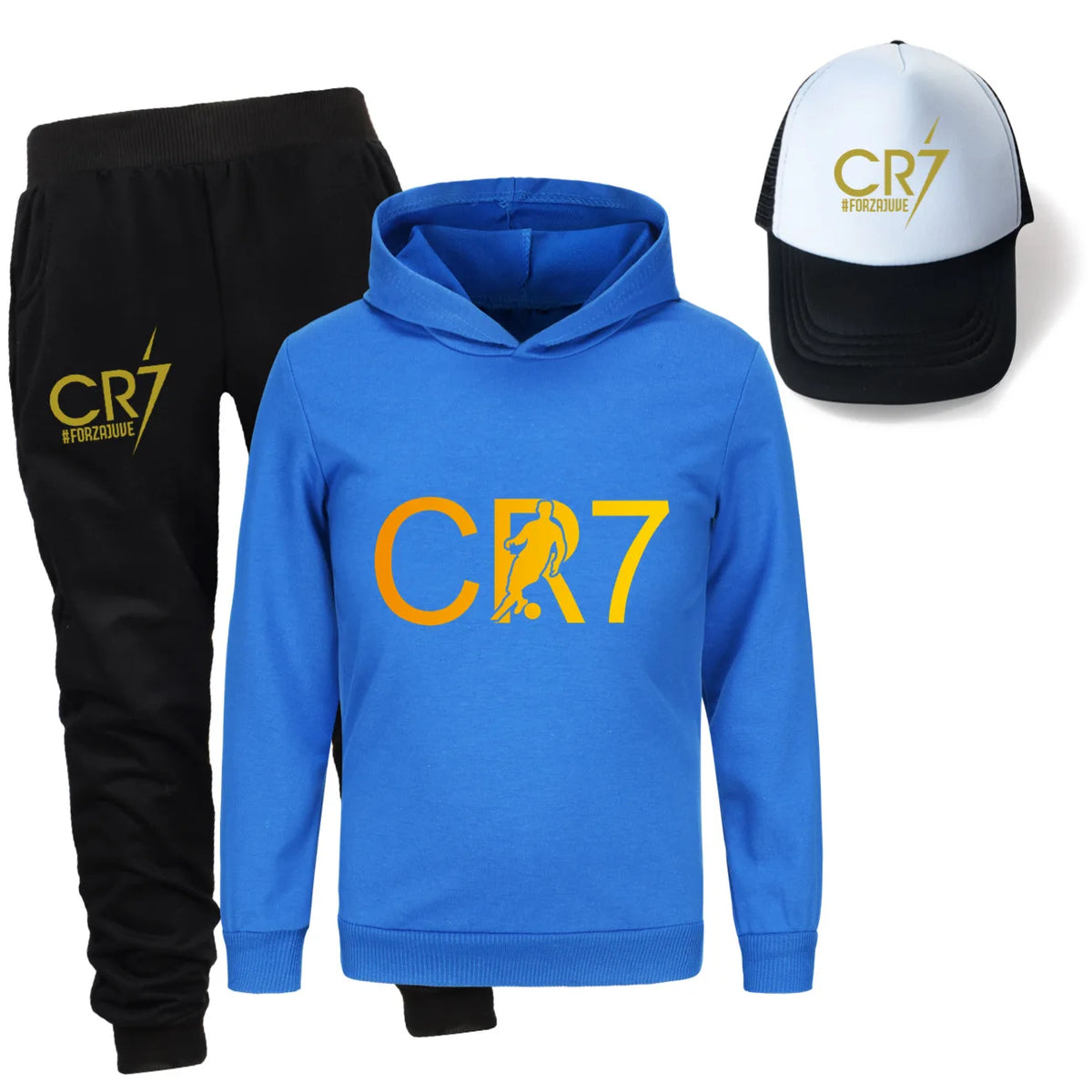 Kids' CR7 Autumn Football Tracksuit Boys & Girls Sportswear