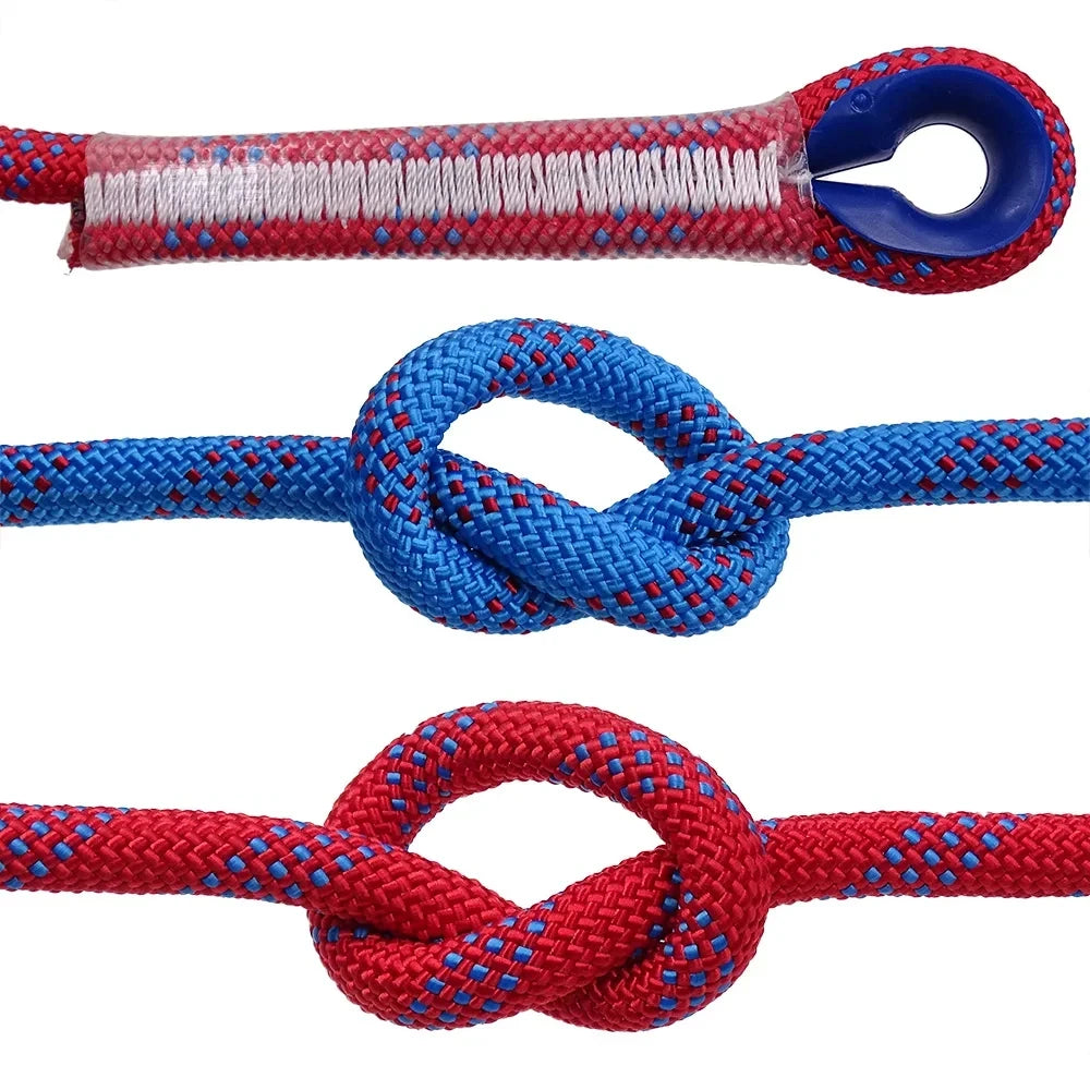 Durable Static Rope for Outdoor Adventures and Survival Situations