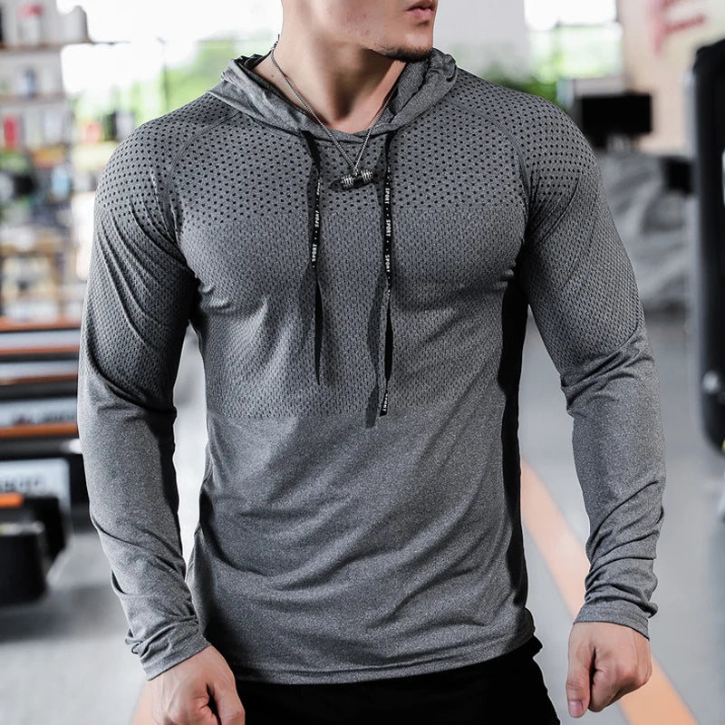 Men's Breathable Hoodie and Joggers for Active Lifestyles