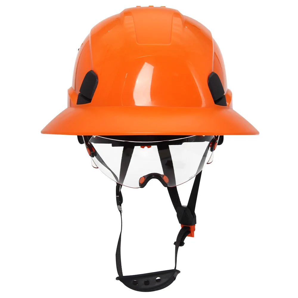 Stay Safe, Work Smart: Safety Helmet with GogglesSafety Hamlet24 Hour Sport