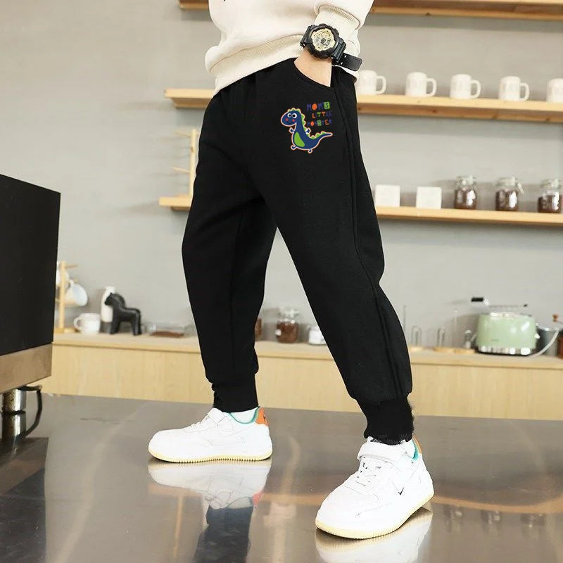 Boys’ Cotton Joggers Casual School & Sport Pants
