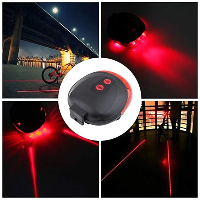 Bicycle Lights LED Tail Lamp USB Flashlight Rechargeable