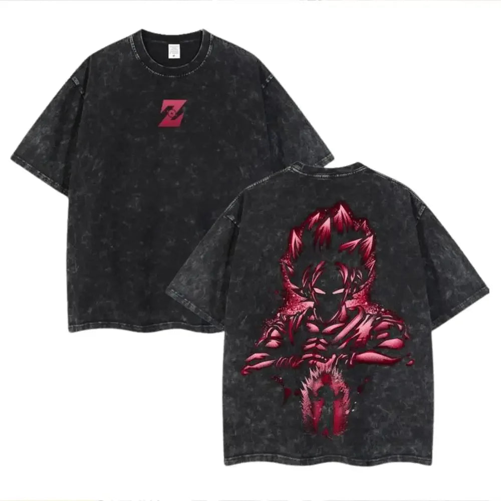 Anime Dragon Ball Cosplay Loose Fit Cotton T-Shirt