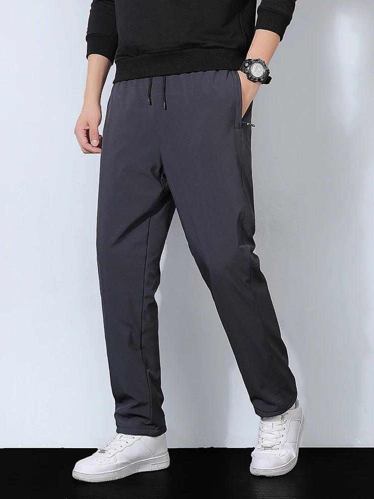 Stay Warm, Stay Active: Men's Winter Track Pants