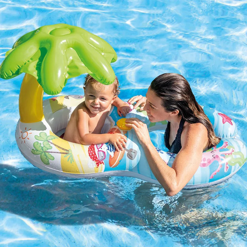 Baby Swimming Pool Float Infant Inflatable Floating Ring Kids