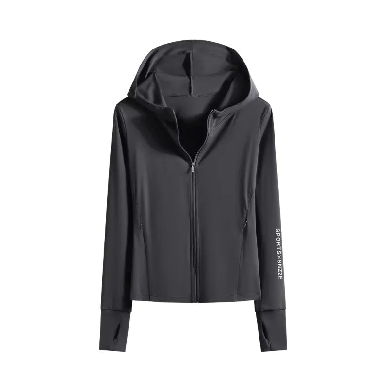 Women's Gym Sets: High-Waisted Leggings & Jacket